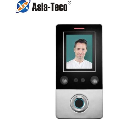 Face fingerprint 125KHZ ID CARD recognition smart lock access control door opener wiegand26 input output metal case waterproof