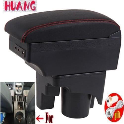 For Volkswagen Golf 6 Armrest box For VW Sagitar 2007-2012 Car Armrest Interior special Retrofit parts Center Storage box USB