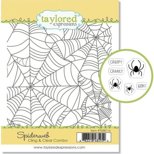 Halloween Spiderweb Cling Clear Combo Stamps Scrapbook Diary Secoration Embossing Stencil Template Diy Greeting Card 2021 NEW