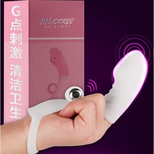 Sex Products Squirt Massage Glove Female Masturbation Finger Condom Vagina Stimulation Flirt G Spot Vibration Toy For Women