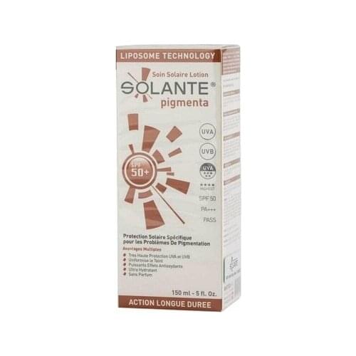 Solante Pigmenta Sun Lotion Against Dark Spots Spf 50 + 150 ml
