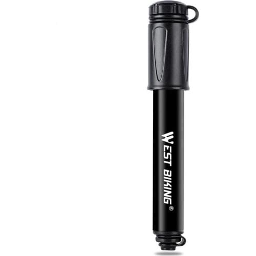 Bicycle Pump Aluminum Alloy Portable Cycling Air Pump Tyre Tire Ball Needle Hose Cycling Inflator Bike Pumps Bike Accessories