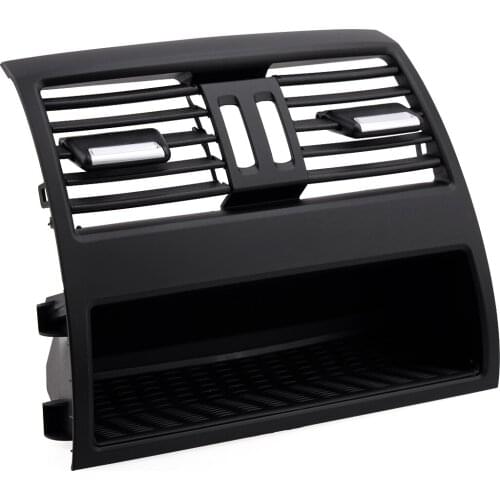 Rear Center Console Fresh Air Vent Outlet Grille A/C Panel Cover Car Fit For BMW 5 Series F10 F11 F18 520i 520d 64229172167