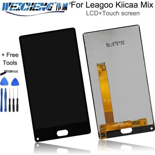 5.5''For LEAGOO Kiicaa Mix LCD Display And Touch Screen Digitizer Assembly Phone Accessories For Kiicaa Mix Repair Part +Tools