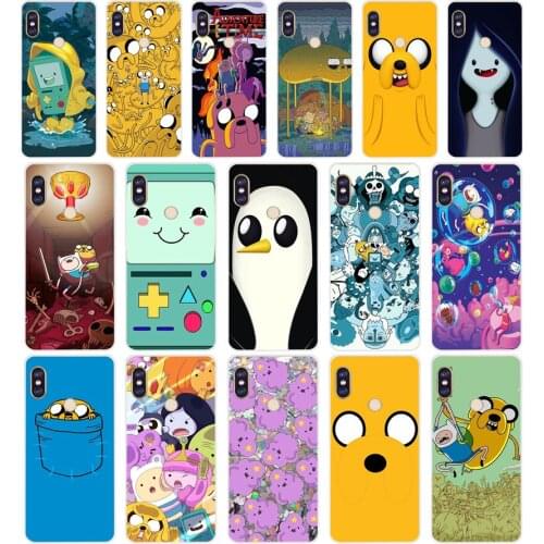 186H adventure time cute Beemo BMO Jake Soft Silicone Tpu Cover phone Case for xiaomi redmi 6 pro 5 plus note 6 pro 4 4x mi 8