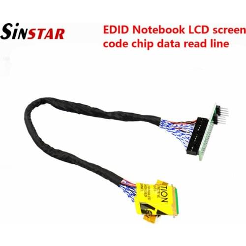 EDID Notebook LCD screen code chip data read line LED LCD 2 in 1 For RT809F RT809H TL866CS and TL866A Programmer