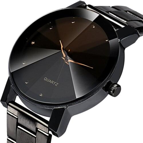 2018 Fashion quartz Watches Luxury Man Women Crystal Stainless Classics Steel Analog Steel Quartz Wrist Watch Stainless F80