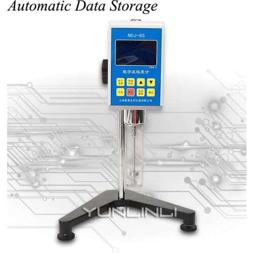 220V Portable Viscometer Rotating / Paint / Pointer Viscometer 10-100000 mPa S NDJ-8S