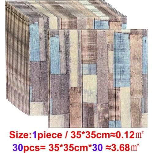 3d Brick Wallpaper for Bedroom Living Room Kitchen Wall Decor Diy Sticker Waterproof Self Adhesive Pe Foam Panel