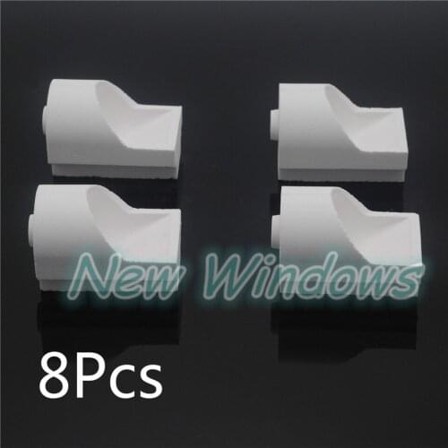 8Pcs Dental Lab Hooded Type Casting Quartz Crucible