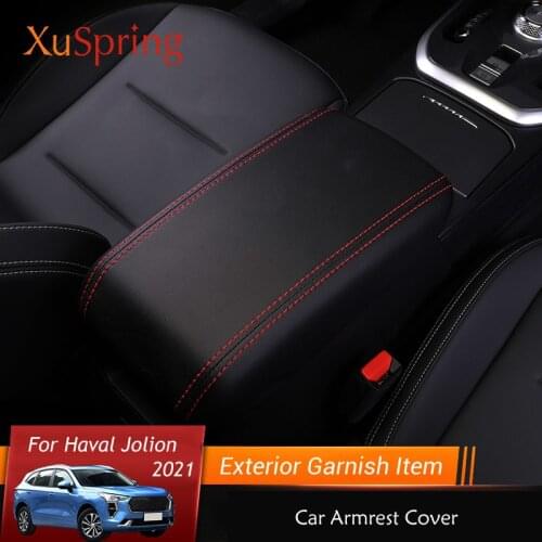 Car armrest Console cover cushion Support box armrest top matte Liner car style For Haval Jolion 2021 Accessories