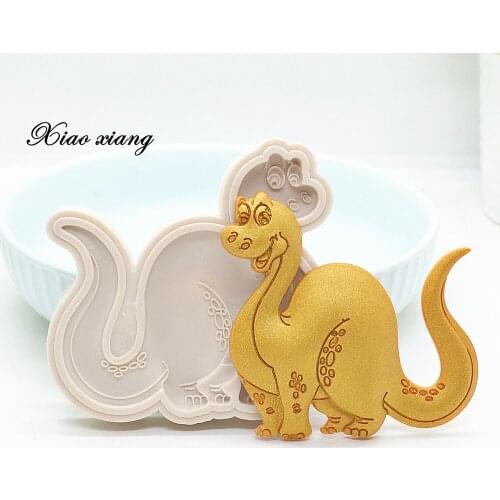 Dinosaur Cake Molds Silicone Molds For Baking Chocolate Candy Molds Fondant Cake Decorating Tools DIY Soap Kitchen Pastry Mold