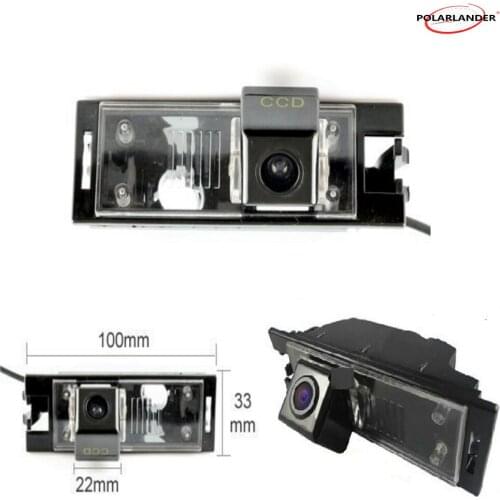 Hot sell car reverse rearview camera wired waterproof car CCD1/3"car parking backup camera For HYUNDAI IX35 2010 2012 2013