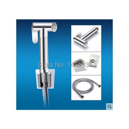 Brass chrome shattaf Women Hand held Bidet Shower set Mixer Portable bidet spray faucet with 1.5m hose ducha higienica