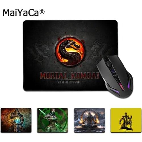 MaiYaCa Top Quality mortal kombat Customized MousePads Computer Laptop Anime Mouse Mat Top Selling Wholesale Gaming Pad mouse