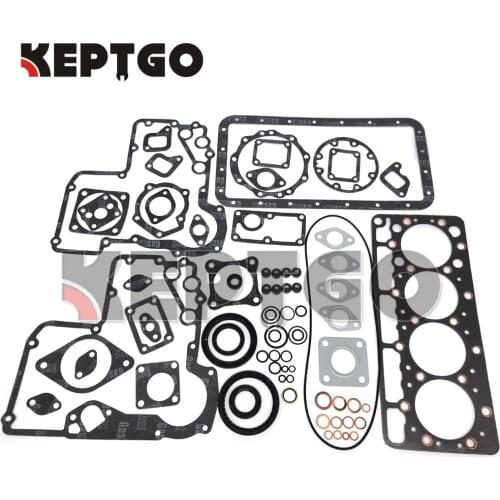 New For Kubota V1200 Full Gasket Set