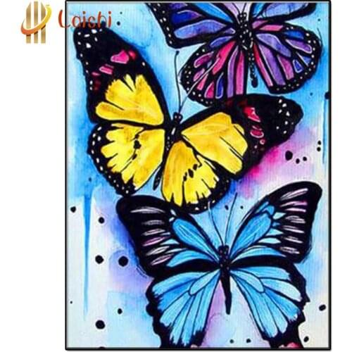 New Doodle animal art, butterfly crystal Round diamond painting DIY diamond painting embroidery Home Decor diamond mosaic gift