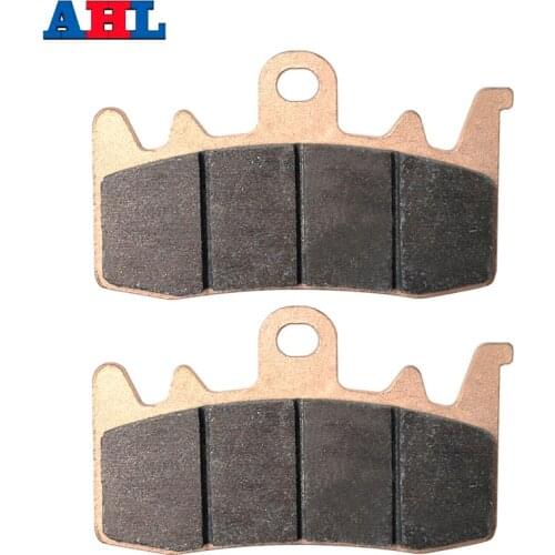 For BMW F800R S1000XR R1200GS R1200R R1200RS Sport R1200RT R Nine T K21 1200GS Motorcycle Copper Based Sintered Front Brake Pads
