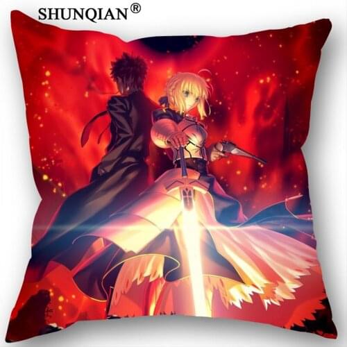 DIY Pillowcases Fate Zero Personalized Pillowcase Custom Throw Pillow Case Customized Pillow Covers (Two Sides)