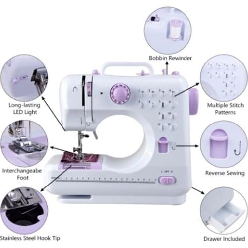 Fanghua Sewing Machine 505a Home multi-function Electric Eating Thick Sewing Machine US European Standard