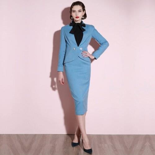 High End Female President Suit, Professional Dress, Temperament Goddess Fan Qiudong, Fashion Suit, Formal Dress, Celebrity Littl