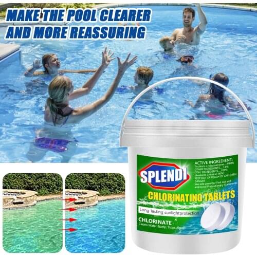 1pc 300g Water Multifunctional Effervescent Spray Cleaner Glass Concentrated Cleaner Home Magic Swimming Pool Cleaning Tools