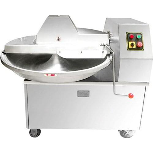 1000kg/h Commercial Continuous Food Processor Meat Chopper Grinder Dicer Fruit And Vegetable Slicer Cutting Machine