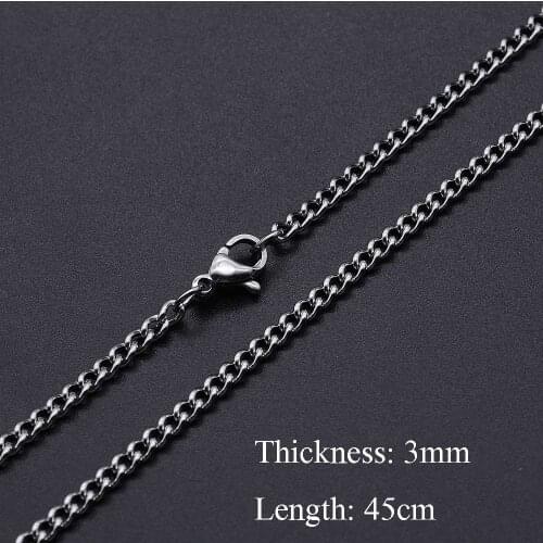 5pcs/lot 3mm Stainless Steel Link Basic Chain Necklaces Wholesale Jewelry Making Charms Bracelet Making Charms Accept OEM Order