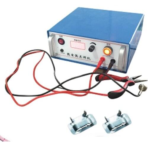 Thermocouple welding machine thermocouple attachment unit