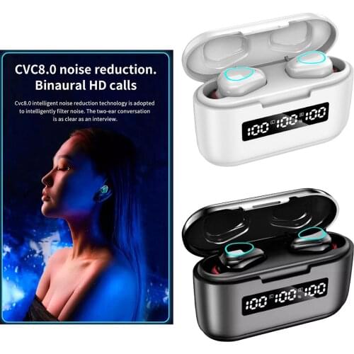 Wireless Earbuds, in-Ear Bluetooth Earphones, Immersive Bass Sound, Wireless Earbuds Bluetooth 5.0,8 Waterproof Sport Earbuds