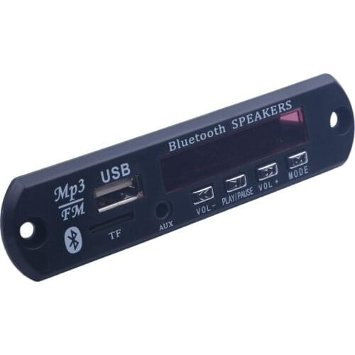 Bluetooth Audio MP3 Decoder Board Module MP3 Player LED Call APE FLAC MP3 WMA WAV decoder board FM AUX Wireless Car USB TF FM