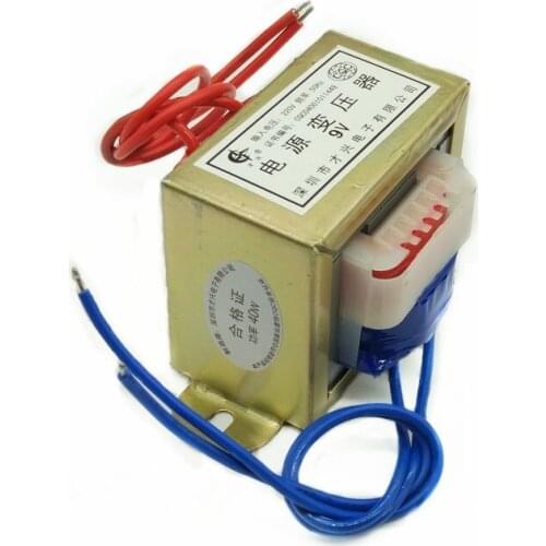 EI66-40W power transformer DB-40VA 40W 220V to 9V transformer 4.4A AC AC9V4A