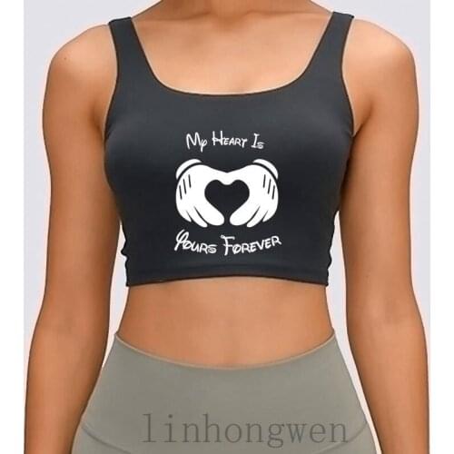 My Heart Is Yours Forever Women Tank Top Unisex Cotton Spring Autumn Sunlight New Style Character Over Size S-XL OutfiTank Top