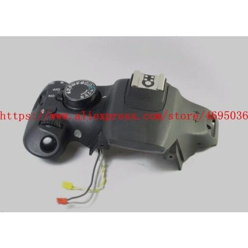 Original NEW LCD Top cover / head Flash Cover For Canon FOR EOS 1200D Rebel T5 Kiss X70 Digital Camera Repair Part