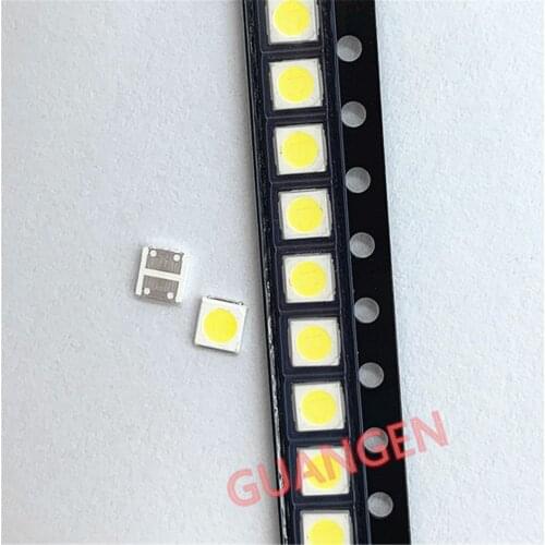 100pcs Original FOR CREE LED 3030 6V 2W 2-CHIP Lamp beads 150-187LM LCD TV Backlight High Power LED 6V cool white PT30Z92 V0