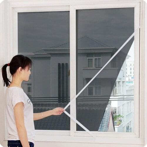 Door Window Screens Indoor Insect Fly Screen Curtain Mesh Bug Mosquito Netting Door Window