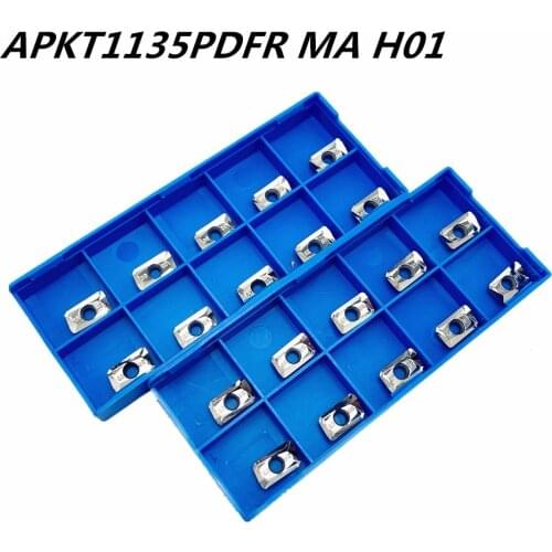 Lathe tool APKT1604 PDFR MA H01 high quality aluminum alloy lathe tool APKT1604 CNC tool AL + TIN alloy wood