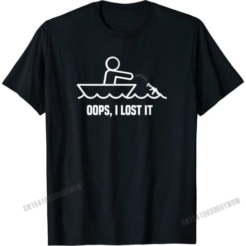 Lost my guns in a boating accident Gag Gift Funny AR15 tee T-Shirt Men Funny Normal Tops Shirt Cotton Top T-shirts cosie