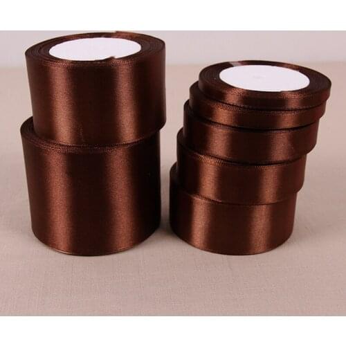 25 Yards Silk Satin Ribbon Wedding Party Decoration Gift Wrapping Christmas New Year Apparel Sewing Fabric Ribbon 32