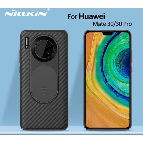 For Huawei Mate 30 Pro Case 6.53'' NILLKIN CamShield Slide Camera Cover Protect Privacy Back Cover For Huawei Mate 30 case 6.62