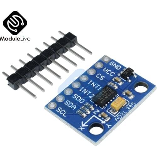 GY-291 ADXL345 3-Axis Digital Gravity Sensor Acceleration Tilt Module IIC/SPI transmission For Arduino