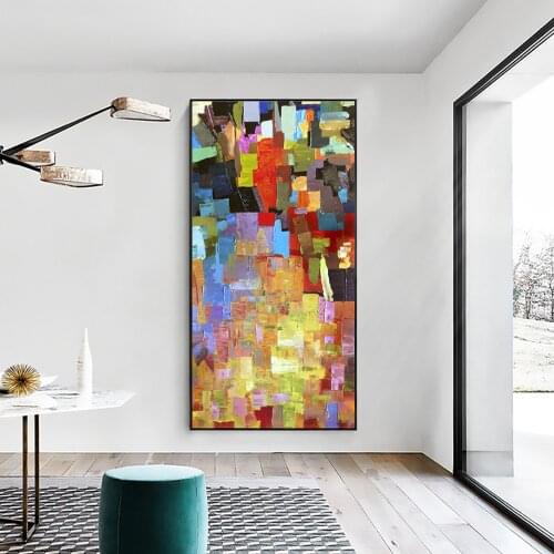 Amazing Modern Home Decor painting knife abstract art acrylic paintings abstract artwork canvas wall pictures for living room