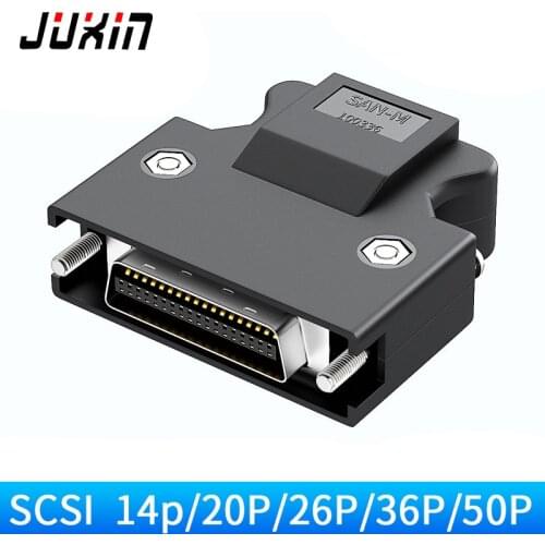 Copper SCSI connector 20/26/50 pin 50P connector 14P 20P 26P 36P servo drive plug