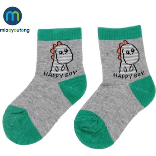 10 pieces/lot 5 pair Baby Socks Girl Dinosaur Ship PlaneSkarpetki Boy Knit Cotton Soft Newborn Sock Kids Miaoyoutong