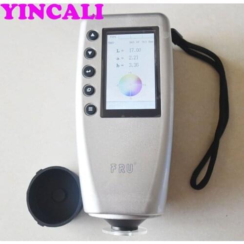 Portable Colorimeter WR-10 Caliber 8mm Color Difference Meter Digital Color Analyzer Display mode CIELAB Comfortable observation
