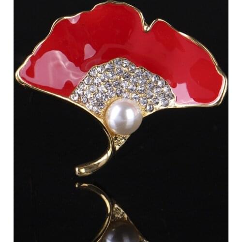 Simple Lotus Leaf Brooch Jewelry For Women/men Fashion Jewelry Brooch Pins Metal Scarf Wedding Gift Diy Jewellery Accessories