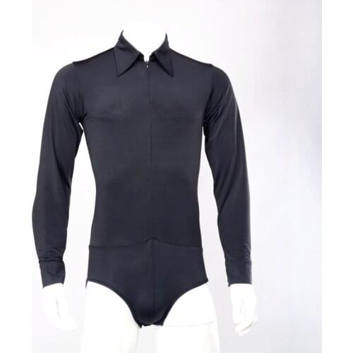 Latin dance shirt exercises with underwear bodysuit shirt MS11007