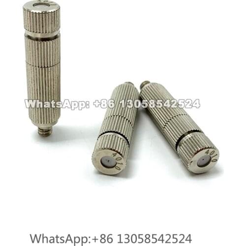 High Pressure Misting Nozzle for Garden Agriculture Irrigation, Industry Cooling Humidifying Spray Fogging Nozzle