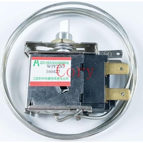 WPF22G 2 Terminal Refrigerator Refrigeration Thermostat w 60cm Metal Cord