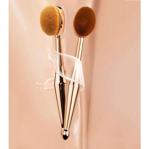 Makeup Brush Foundation Brush Toothbrush Shape Brush Professional Soft Loose Powder Contour Brush Makeup Tool Accessories